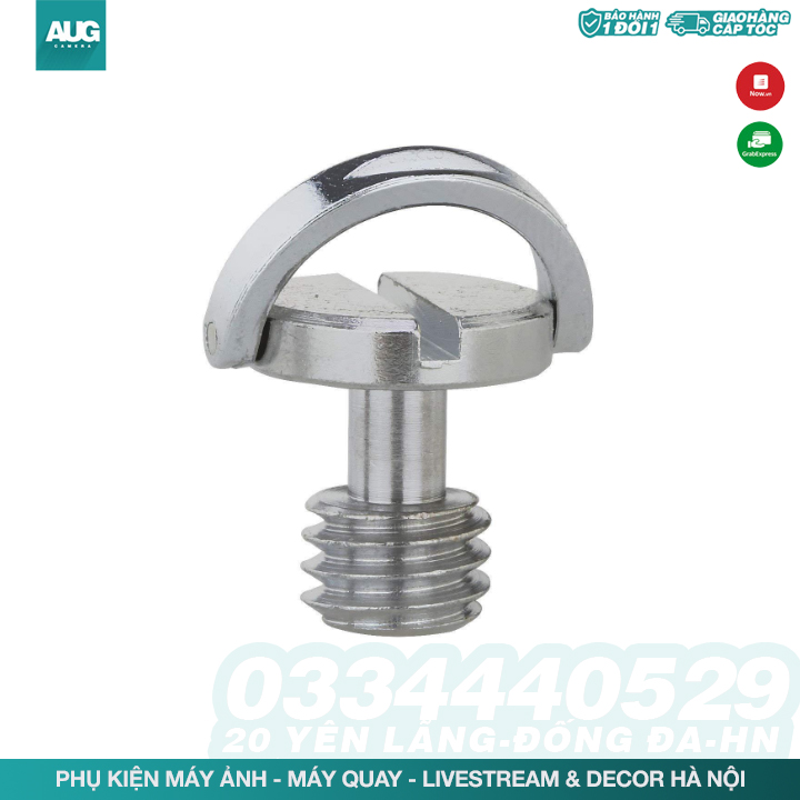 Tổng hợp Ốc chuyển đổi đầu ren chân đèn studio 1/4'' và 3/8" cho thiết bị Studio - AUG Camera & Decor Hà Nội