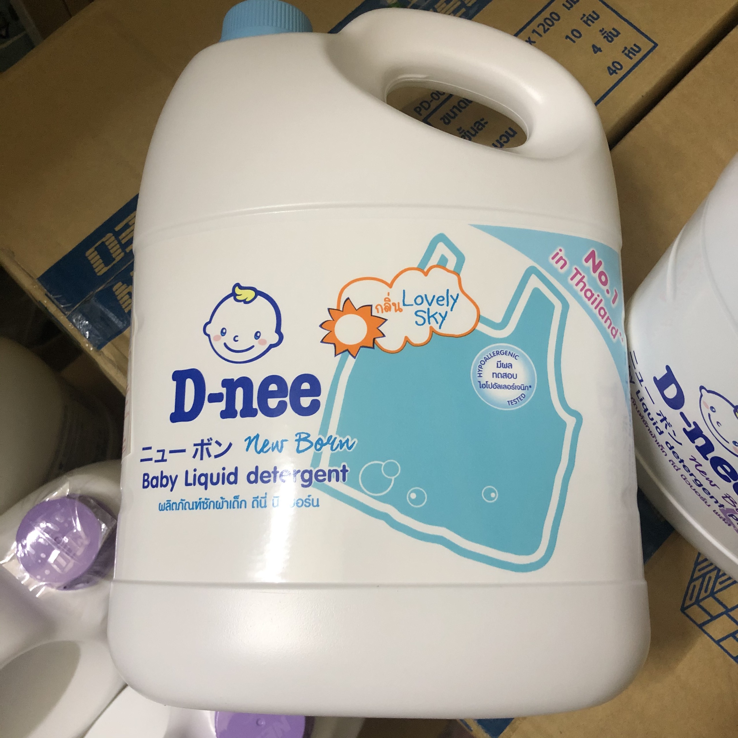 Nước giặt Dnee Thái Lan 3000ml - Chính hãng Công Ty Đại Thịnh
