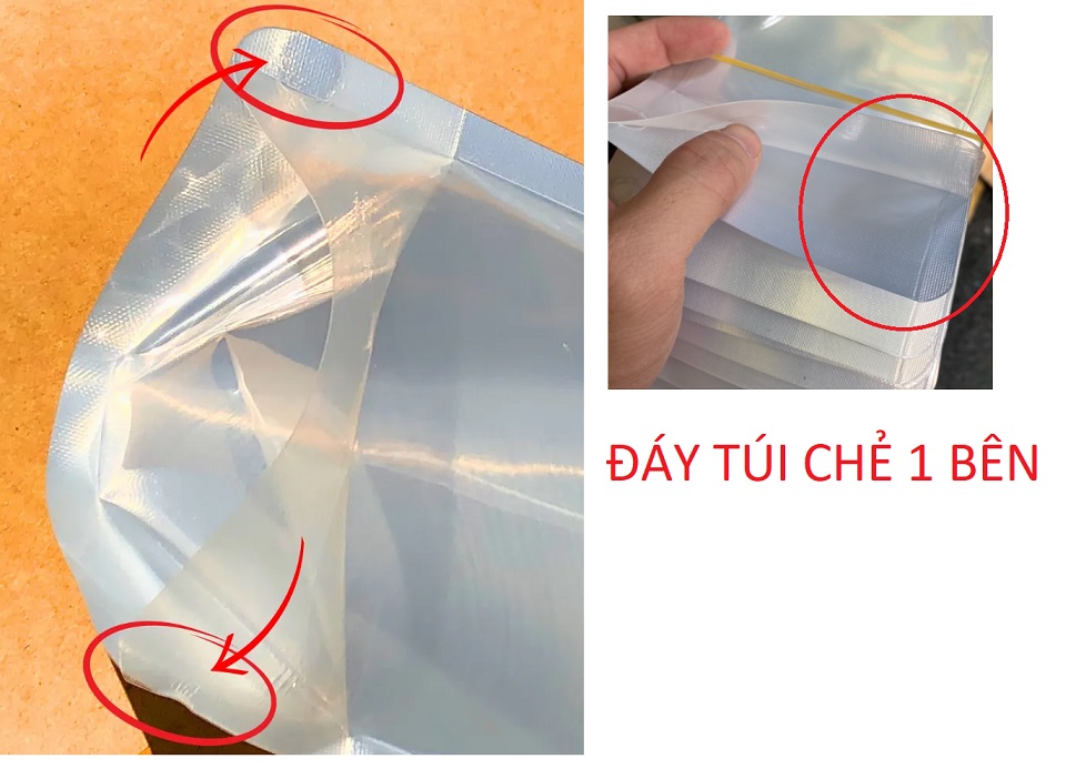 1kg Silver Zip Bag with Standing Bottom