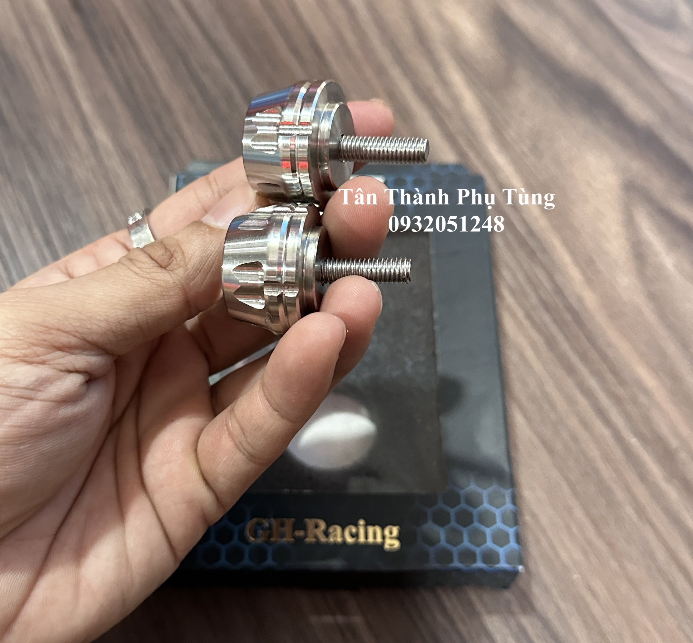 Gù Inox 304 GH-Racing - 1 cặp ( SQ1)