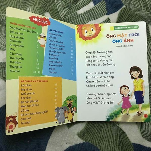 Thơ Cho Bé Tập Nói