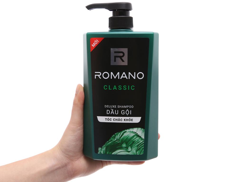 [HCM]Dầu Gội romano Classic 650g