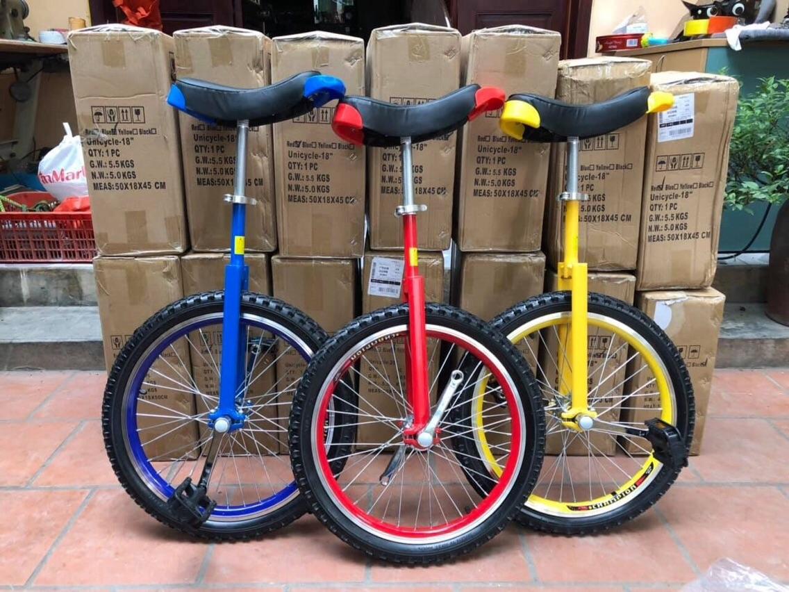 Xe đạp 1 bánh 20 inch màu vàng ( Unicycle )