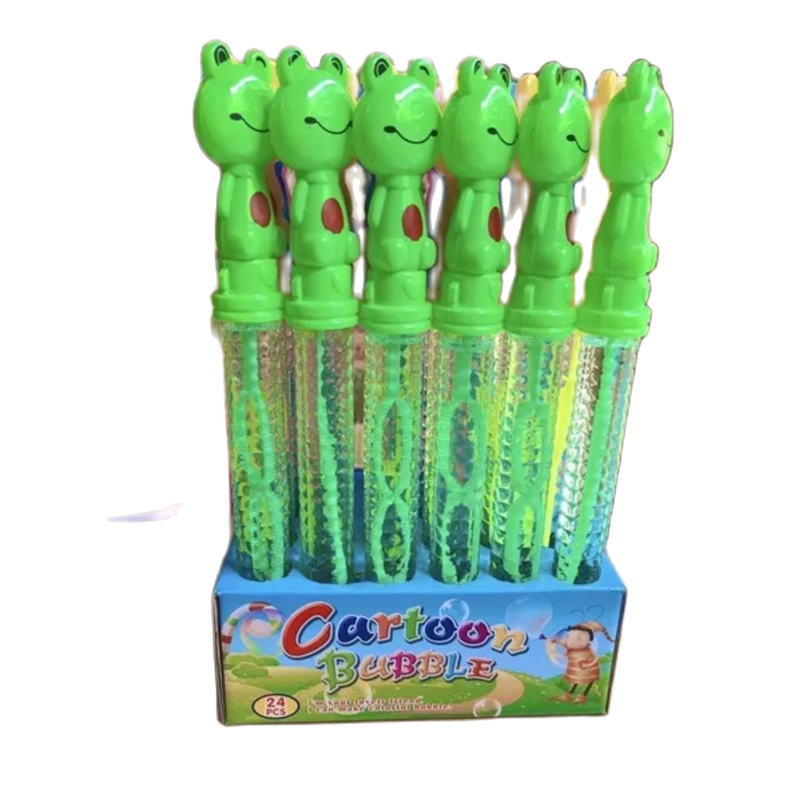 Đồ chơi ống thổi bong bóng dài 36cm (nhiều mẫu)