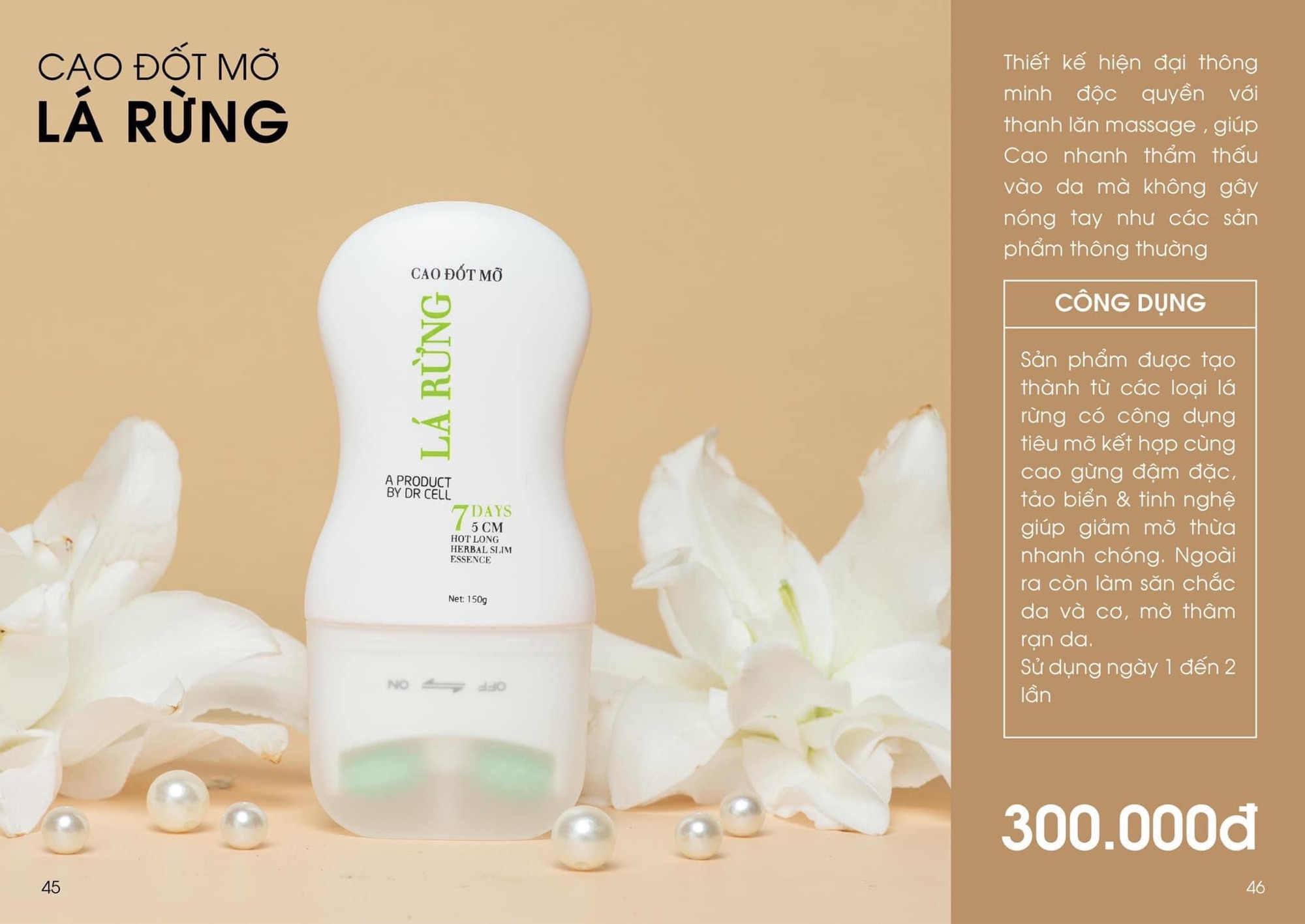 Kem Tan Mỡ - Cao Tan Mỡ Lá Rừng Dr Cell