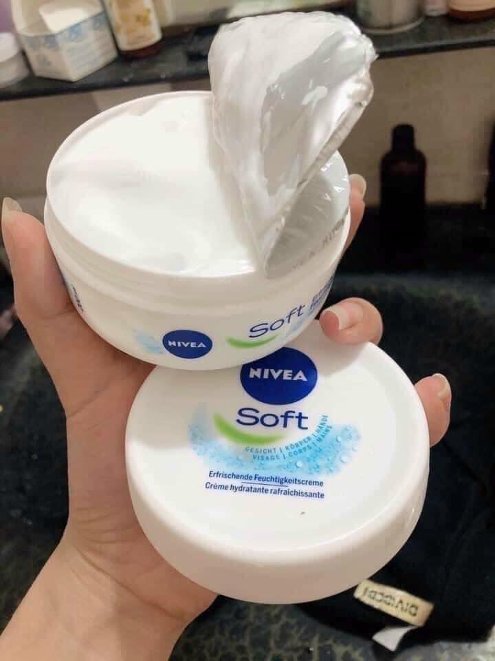 (chữ Đức xịn)Kem dưỡng da Nivea Soft 200ml