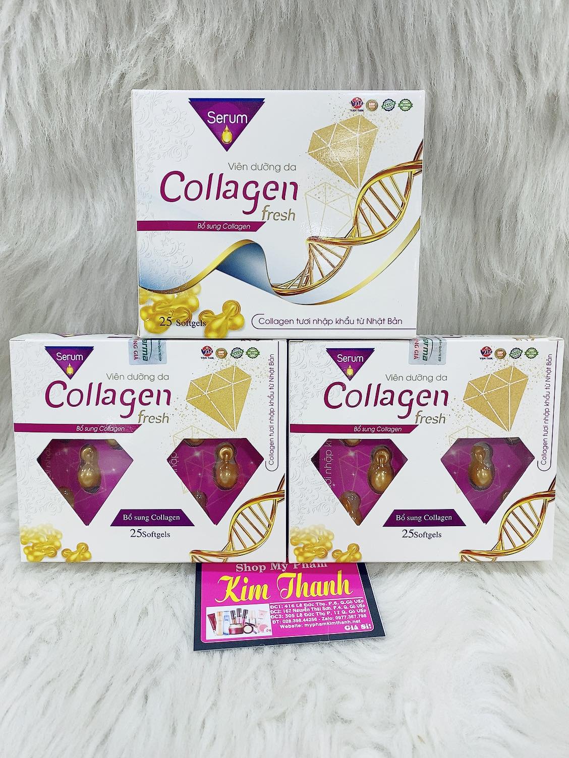 Viên dưỡng da Collagen Fresh