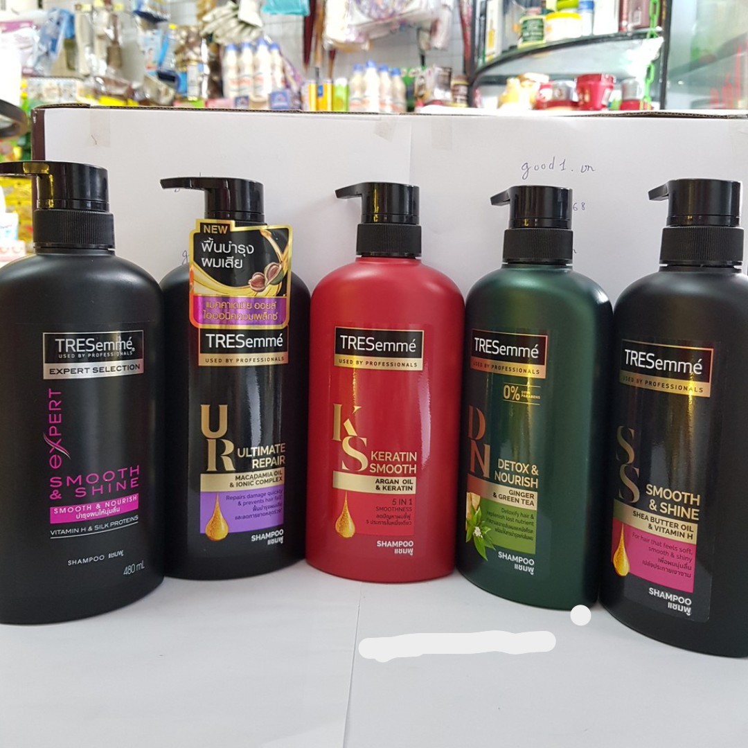 Dầu Gội Mềm Mượt Tóc Tresemme 5in1 Chính hãng Thái Lan 450ml Phục Hồi Tóc Rãy Rụng