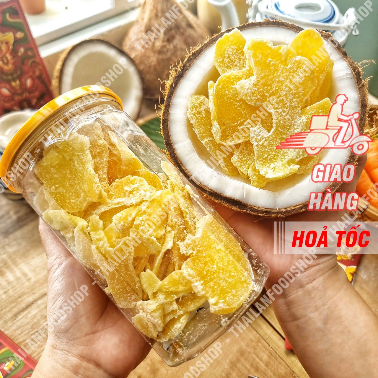 Mứt Gừng Huế - Lon 350gr