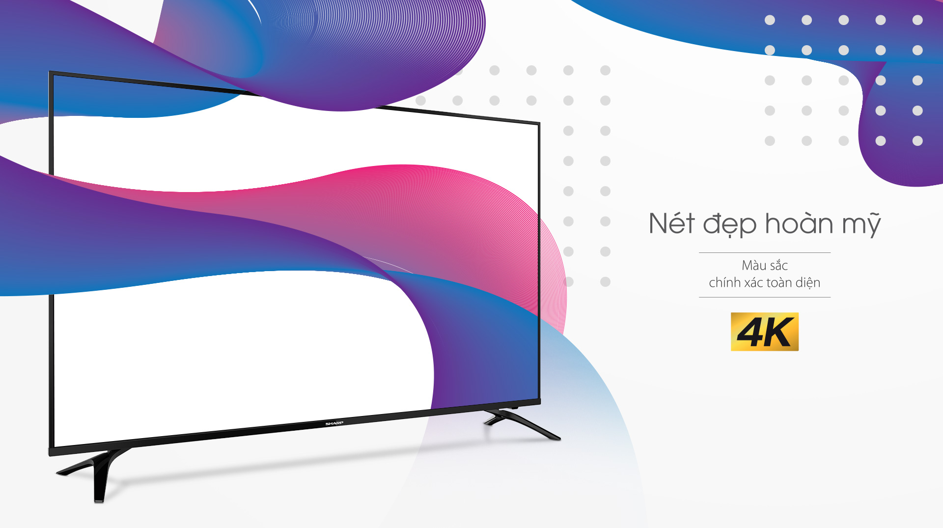[Trả góp 0%]Android Tivi Sharp 4K 60 inch 4T-C60CK1X