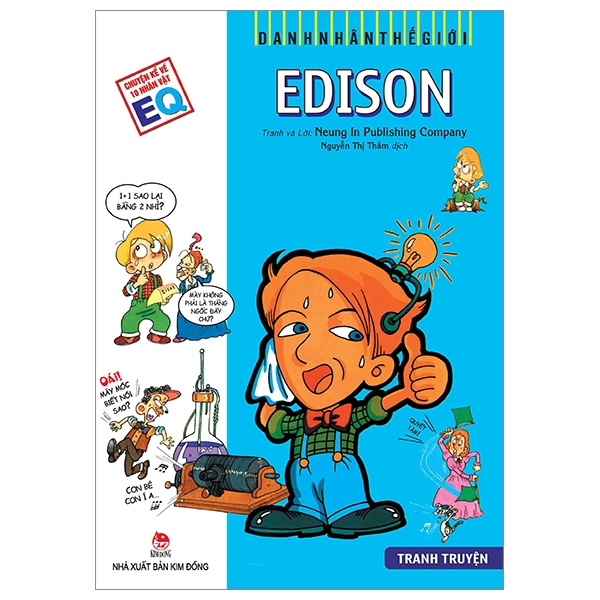 Fahasa - danh nhân thế giới - edison
