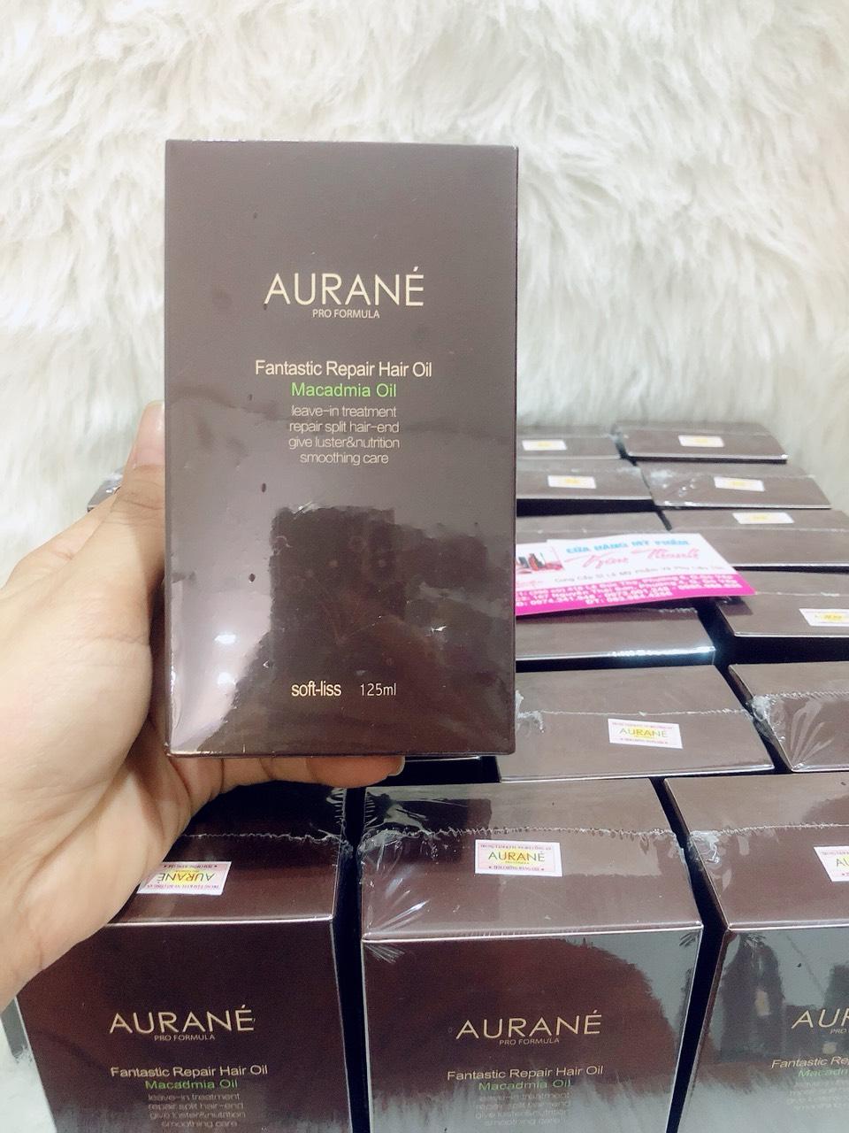 Dầu Dưỡng Phục Hồi Tóc Cao Cấp AURANE Soft Liss 125ml