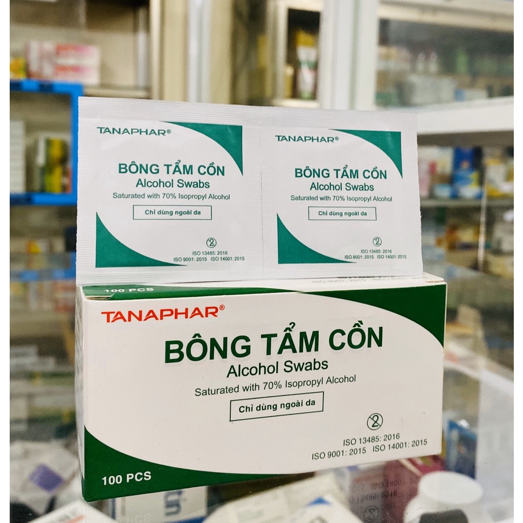 Combo 3 miếng bông tẩm cồn lau móng