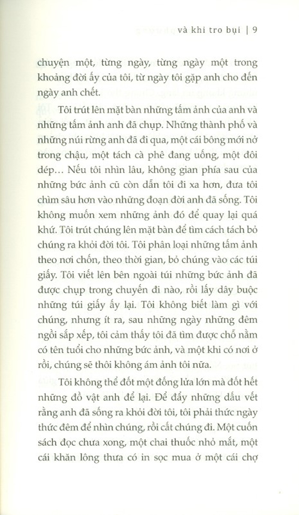 Và Khi Tro Bụi