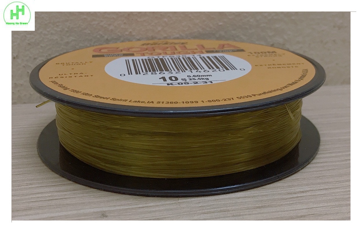 Dây Câu, Cước Câu Cá GORILLA 0.60mm (100m)