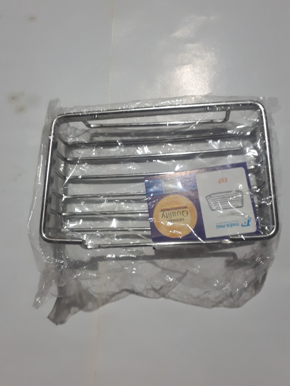 Kệ để xà phòng Inox 304 dạng thanh nan