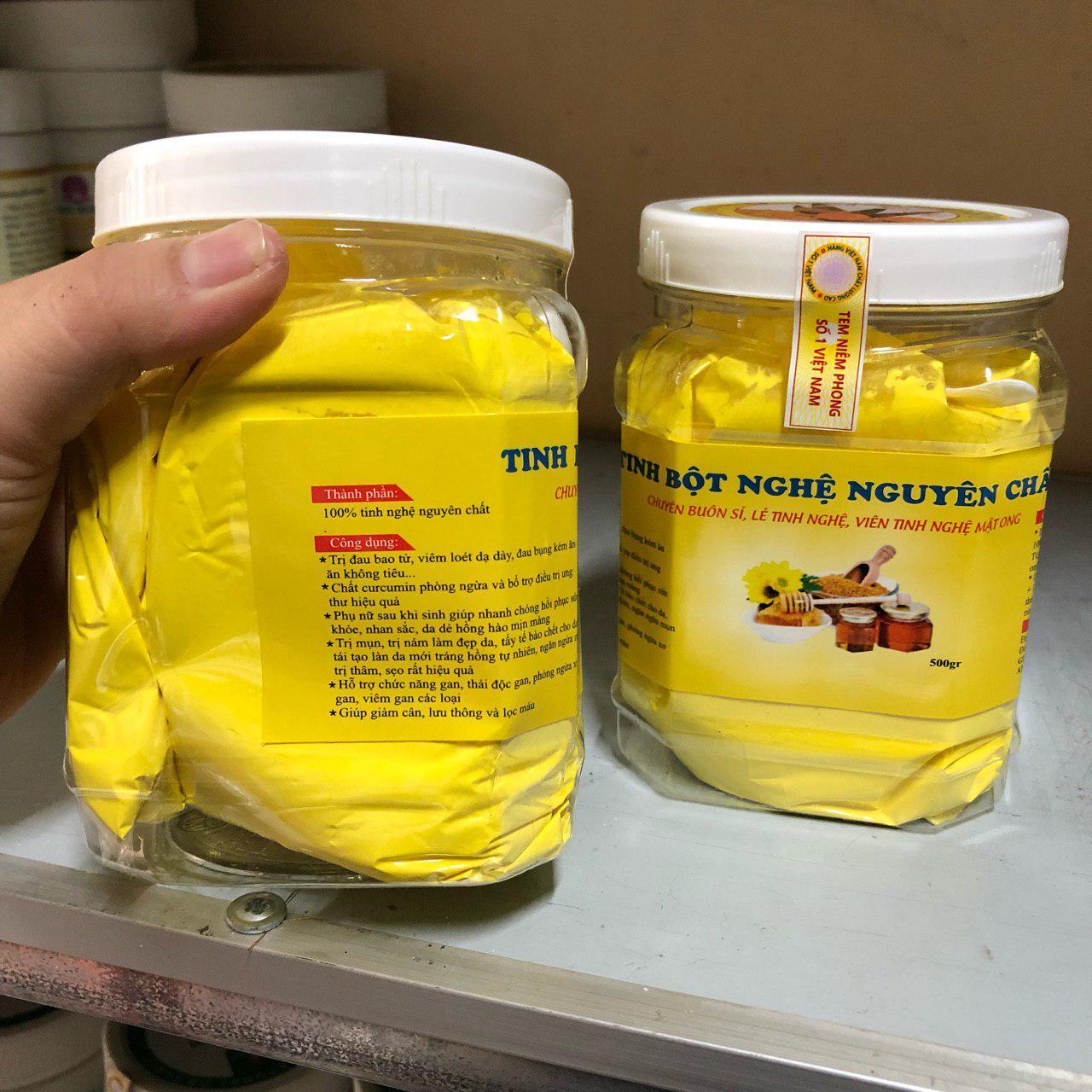 Tinh bột nghệ vàng 500gr