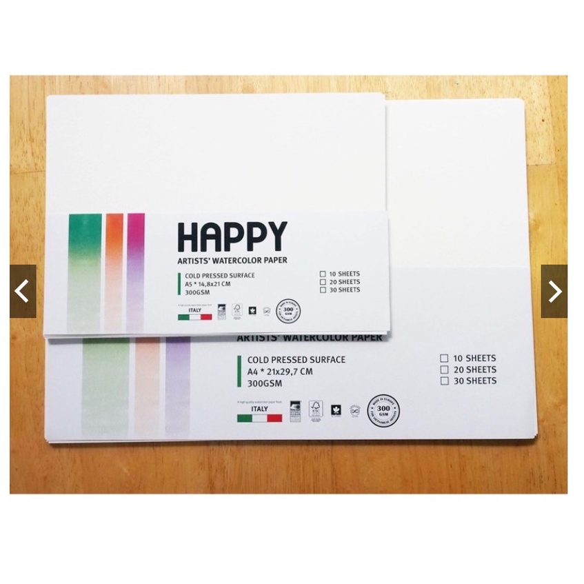Giấy Happy A4;A5(300gms)