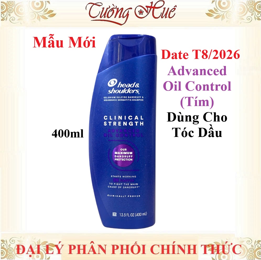 Dầu Gội Ngừa Gàu Mỹ Head & Shoulders Clinical Strength Shampoo (Có Lựa Chọn)
