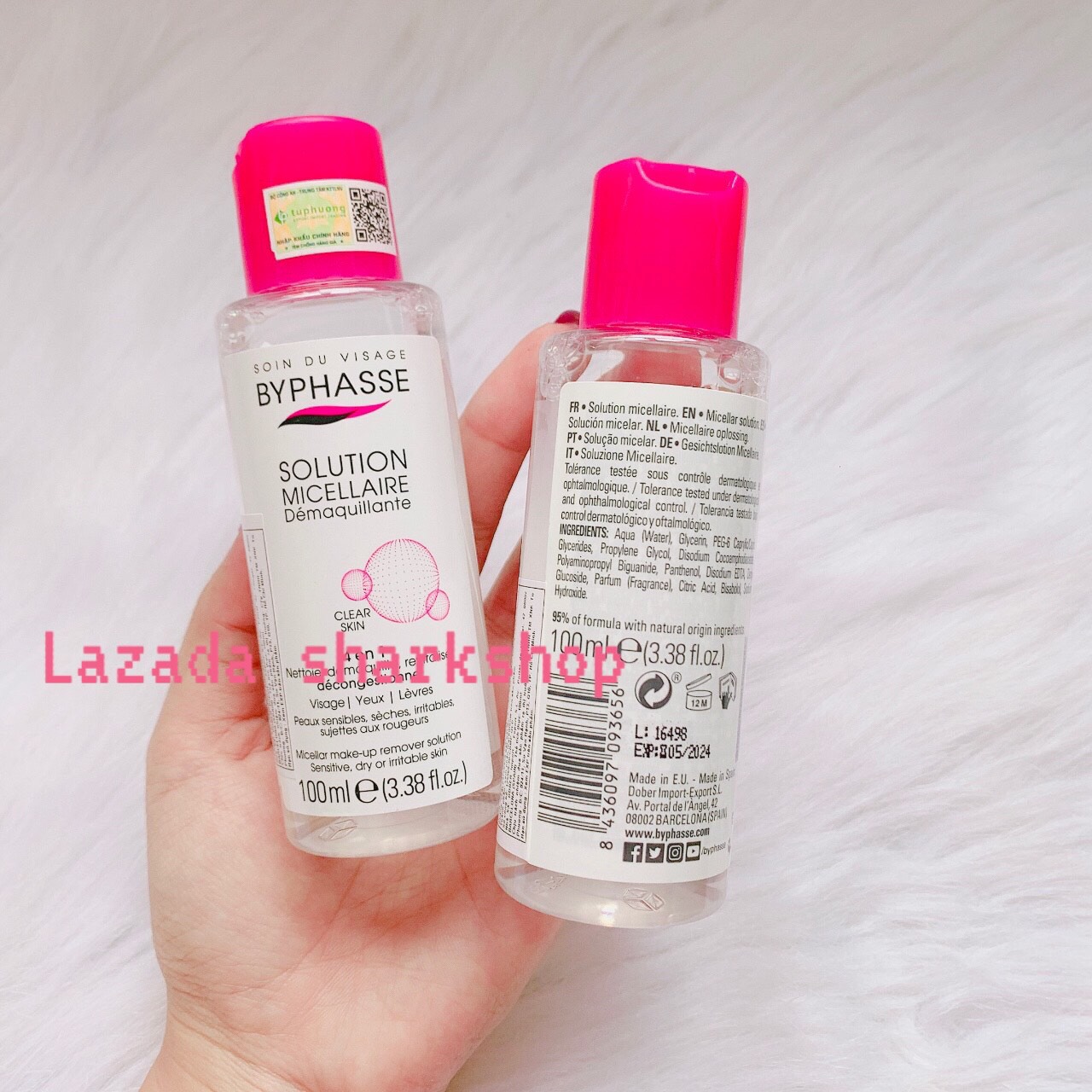 Nước Tẩy Trang Byphasse Solution Micellaire 100ml 500ml