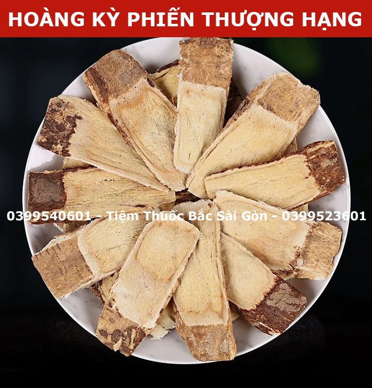 Hoàng Kỳ Thái Lát Loại Thượng Hạng 100gram (Lát To,Nhiều Dược Chất)