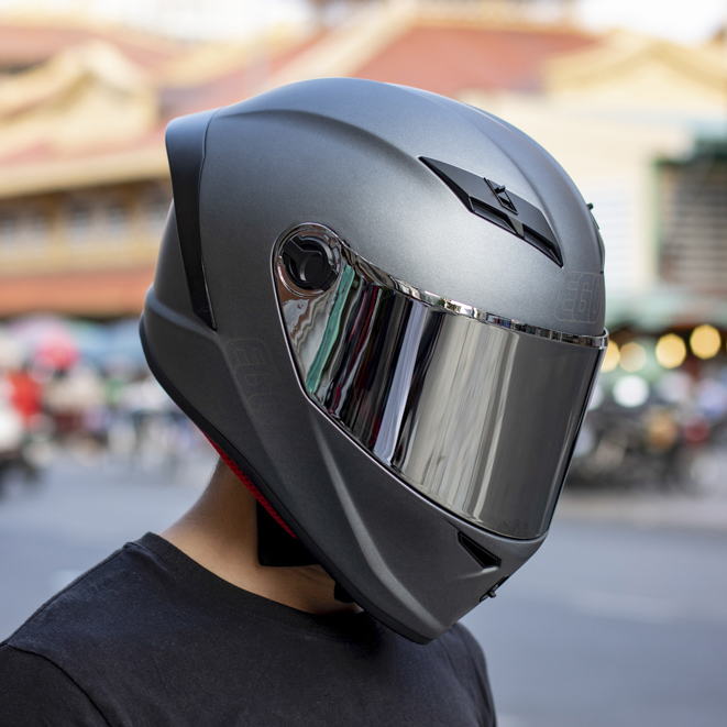 Mũ Bảo Hiểm Fullface Thể Thao EGO E7 – 1 Kính