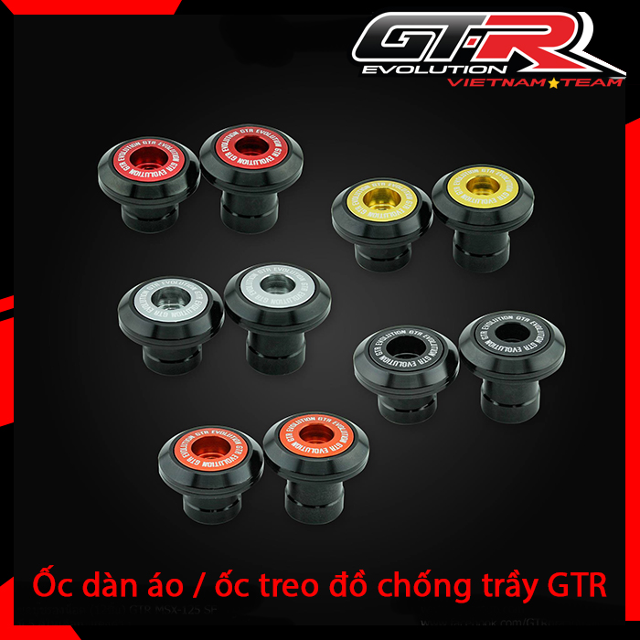 [HCM][Chính hãng] Ốc dàn áo /  ốc treo đồ chống trầy (bán lẻ 1 cặp 2 con) GTR
