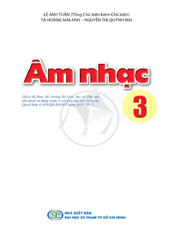 SGK Âm Nhạc lớp 3 - Cánh Diều