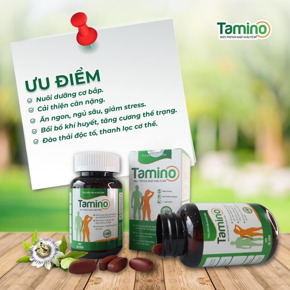 TPCN Hỗ trợ tăng cân TAMINO