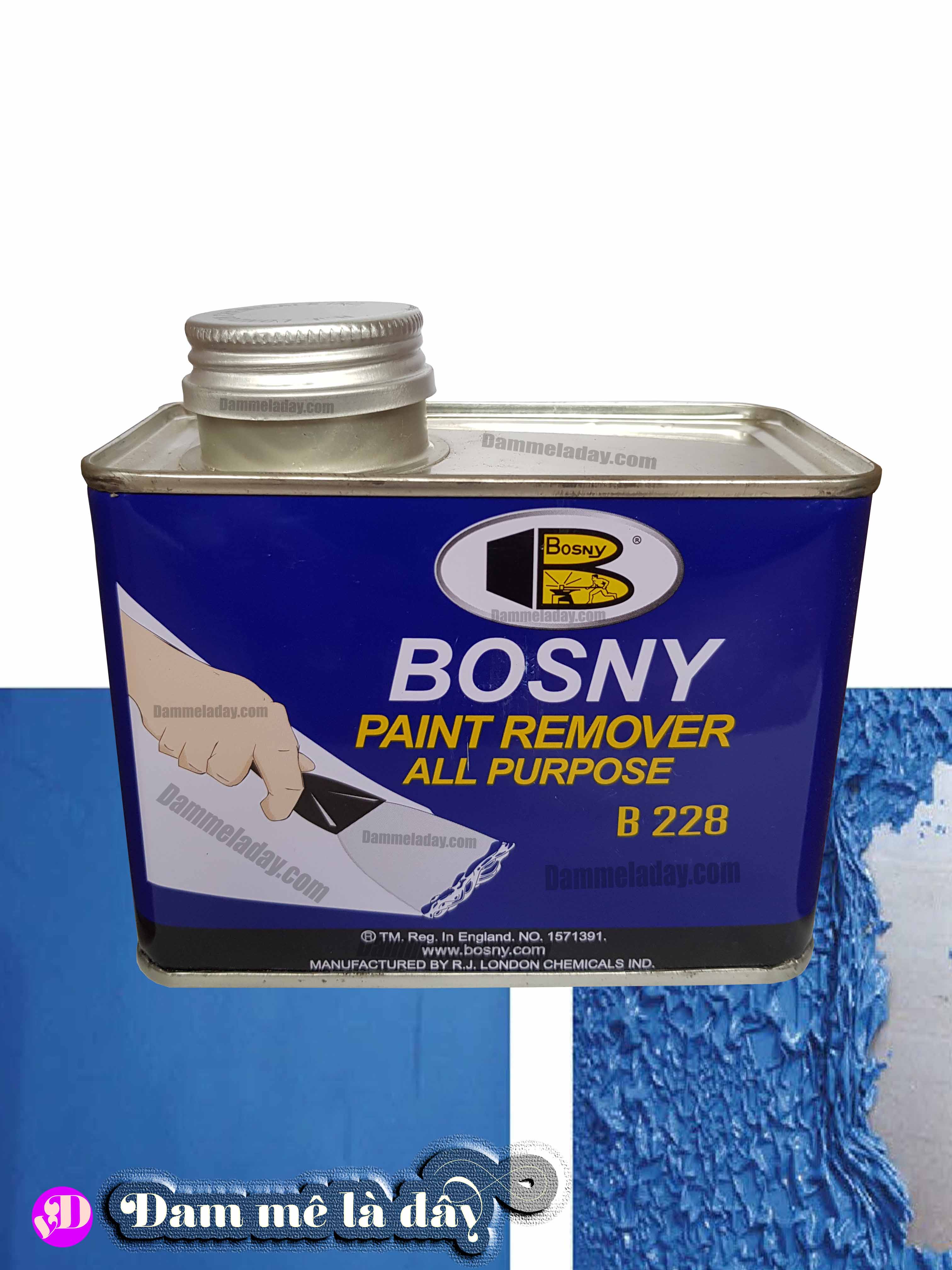 Tẩy màu sơn paint remover Bosny