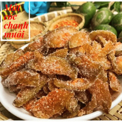 Cóc sấy chanh muối (không hạt chua ngọt- có video) {Khối lượng tịnh, không tính bao bì}