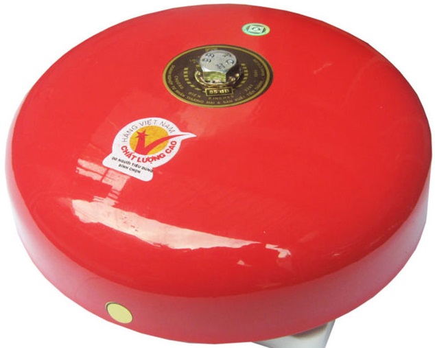 Chuông điện 8inch nhà thờ trường học nhà xưởng villa báo động 220V 97dB