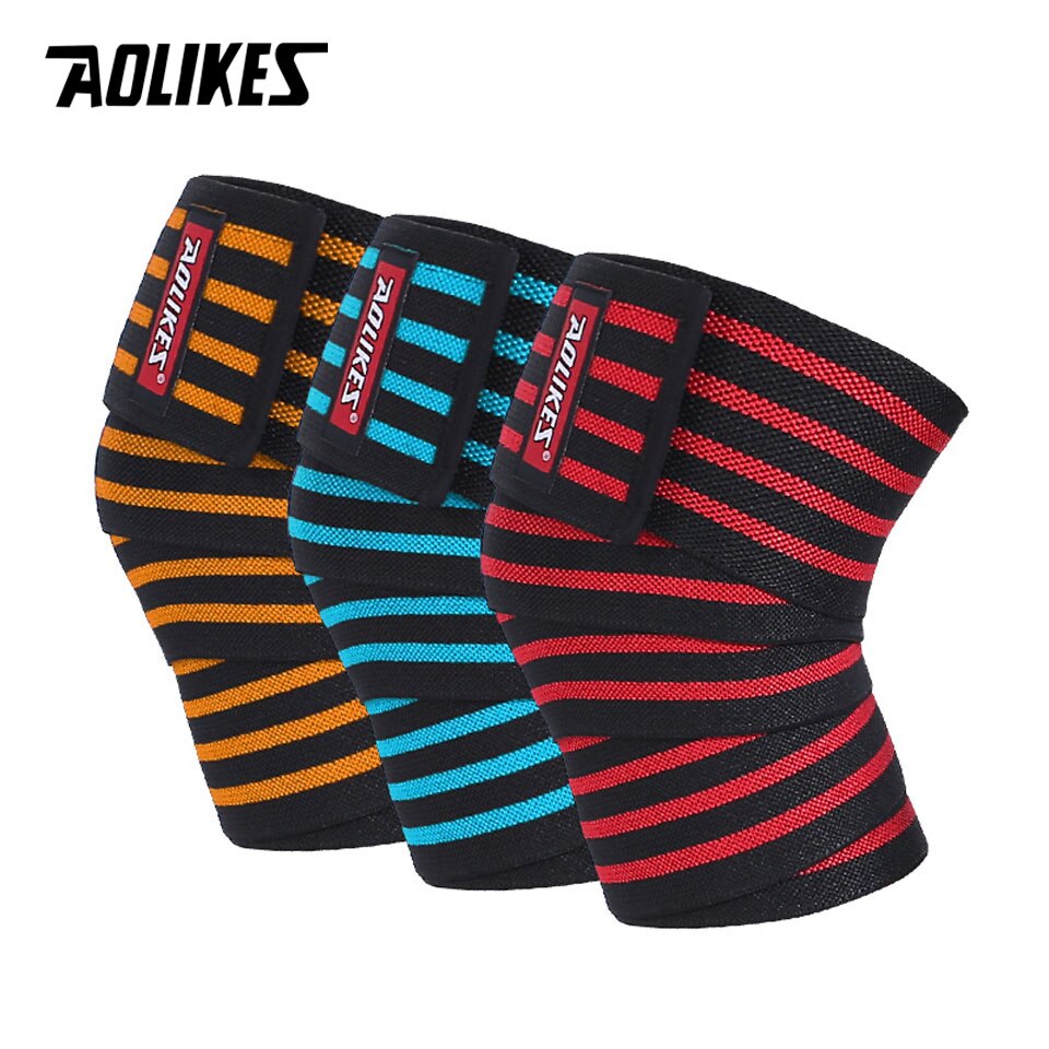 Bộ 2 băng quấn đầu gối AOLIKES MD-7167 knee compression straps