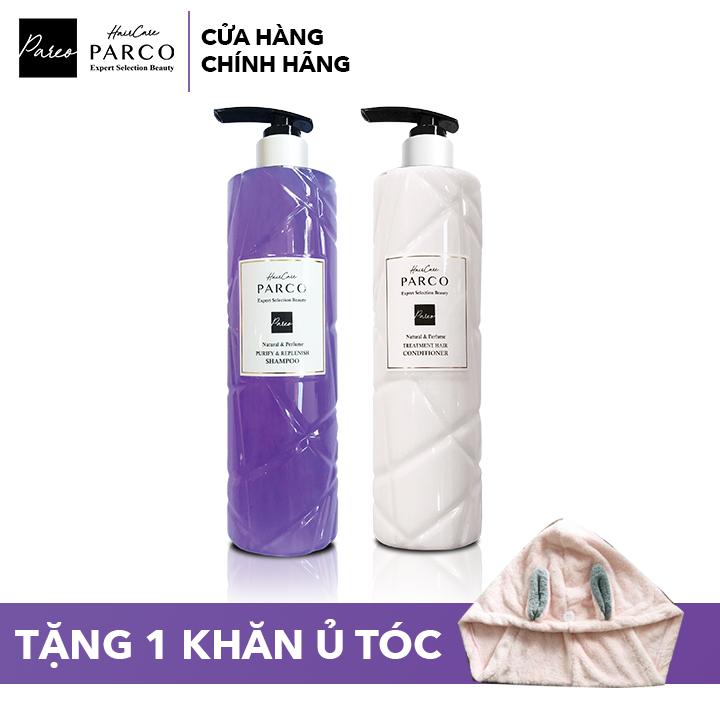 Combo Dầu Gội & Dầu Xả Parco - Làm Sạch Sâu