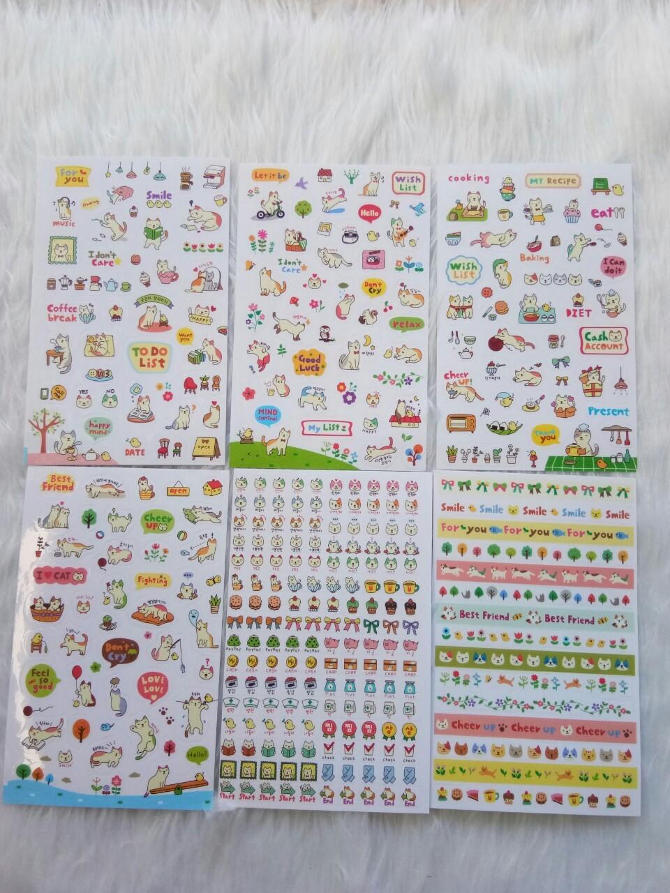 [HCM]Set 3 tấm Sticker L1 giá 10K