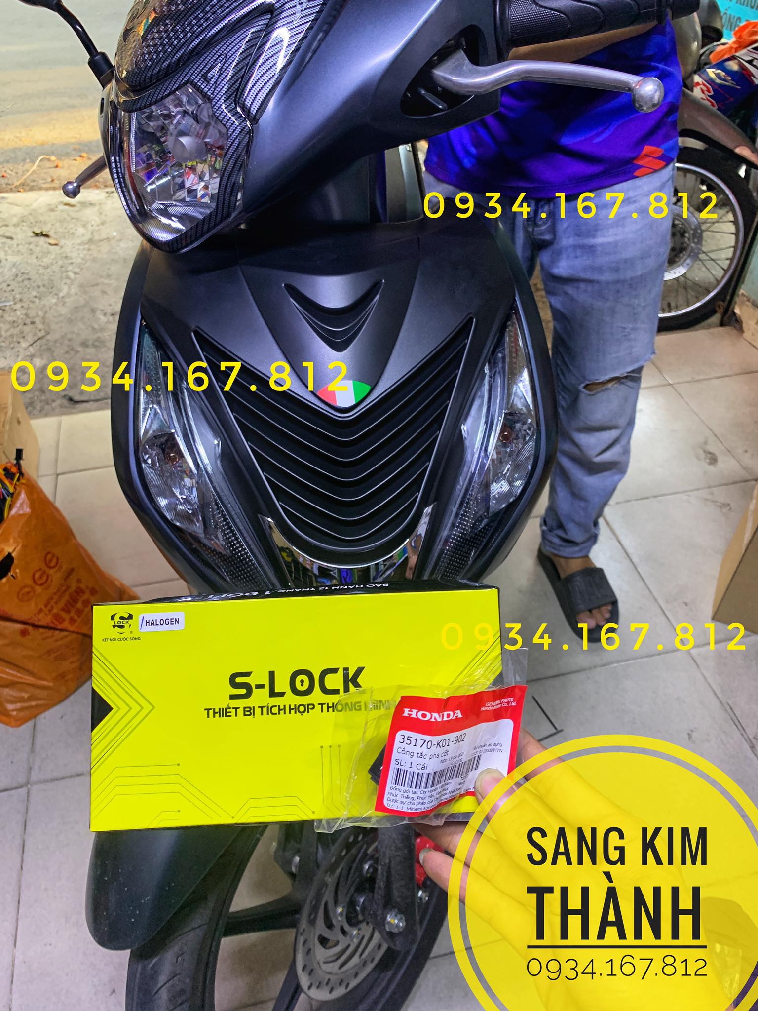 [HCM]Bộ Mạch Tắt Mở Đèn Xe Vision 2021 2022 Full Giắc Cắm Không Khoét Đồ Mủ