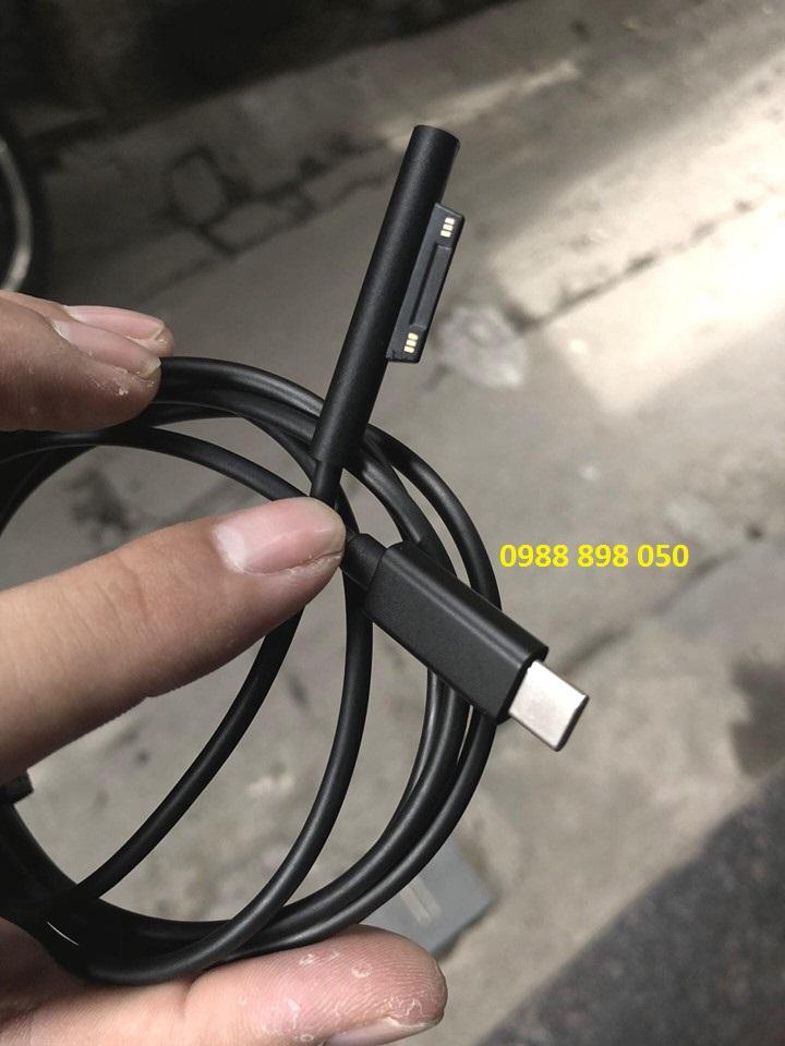 BỘ DÂY CHUYỂN CHÂN SẠC TYPE C SANG ĐẦU SURFACE Pro3, Pro4, Pro5, Pro6, Book2, Book1