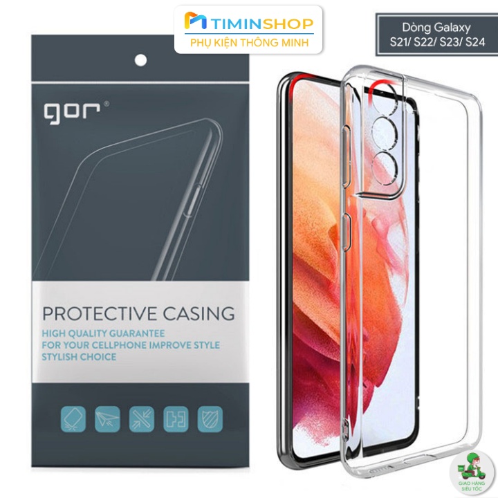 Ốp lưng Samsung S24/ S24 Plus/ S24 Ultra/ S23 FE/ S23/ S23 Plus/ S23/ S22/ S22 Plus/ S22 Ultra/ S21 Ultra/ S21 Plus/ S21/ S21 FE - chính hãng Gor