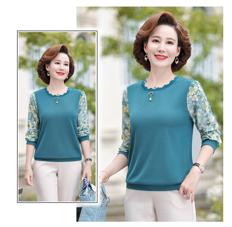 ÁO NỮ TRUNG NIÊN CAO CẤP, THUN LEN NGỌC
