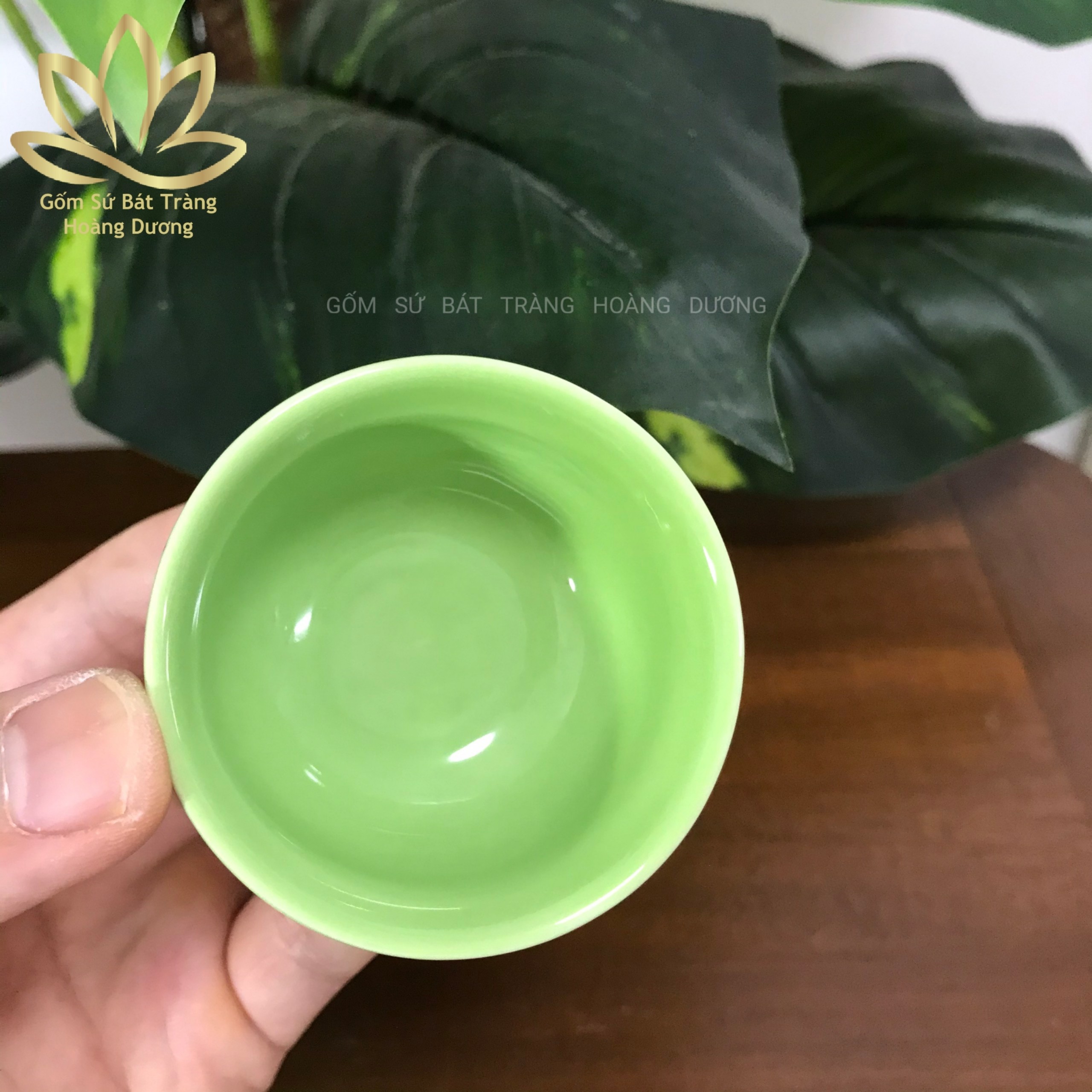 Bộ ấm chén Bát Tràng men rạn RT3 400ml
