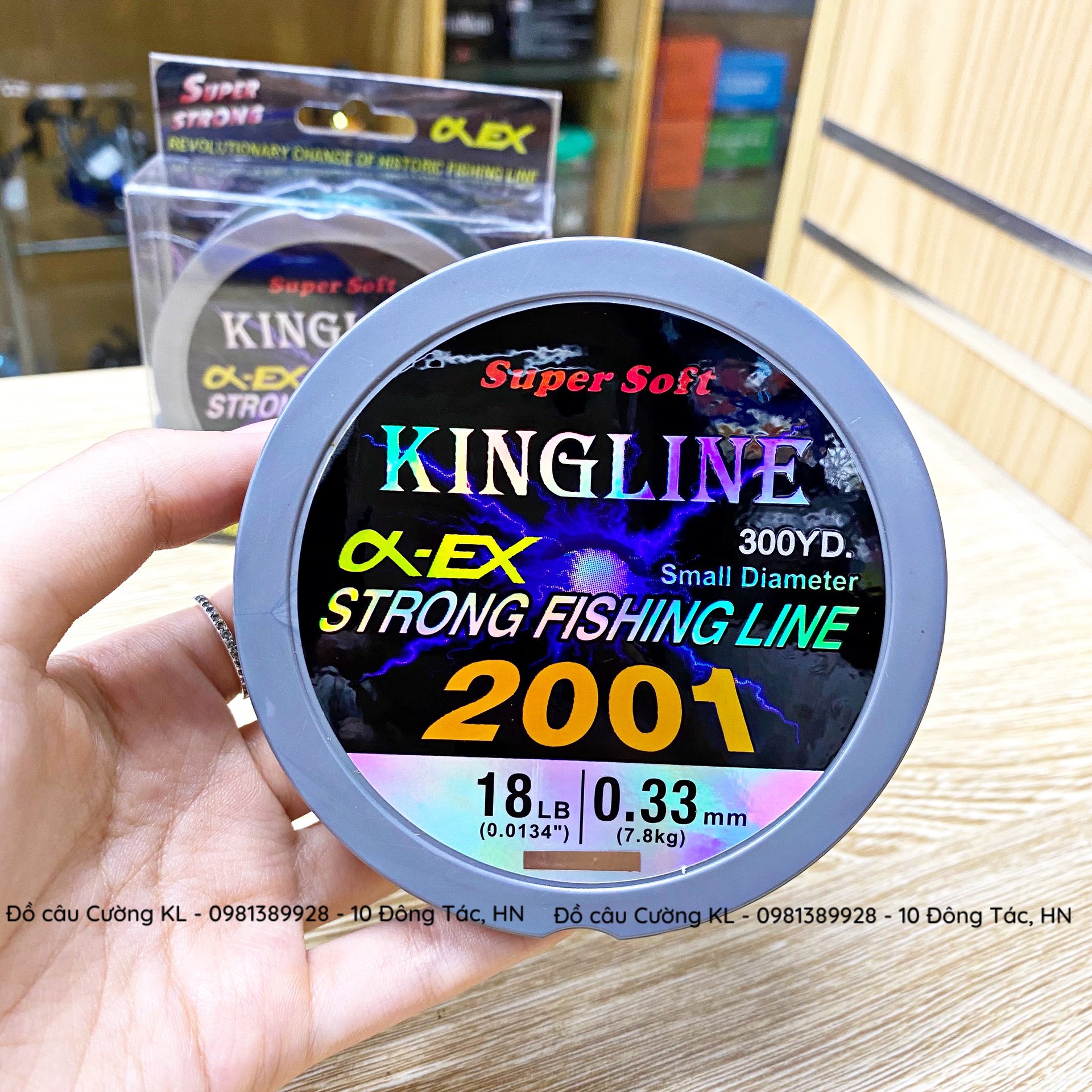 Cước câu cá tia chớp Kingline