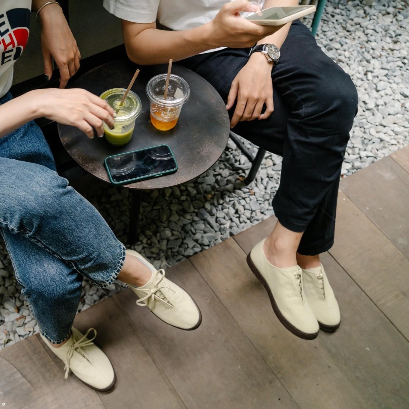 Giày Một vải Nước ngọt có dây