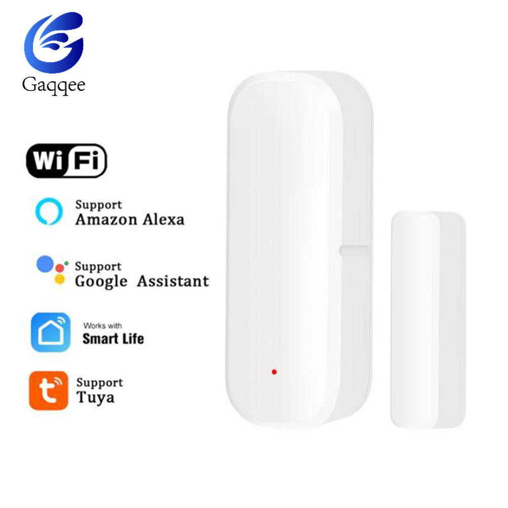 Tuya WiFi Door Window Sensor Smart Home Wireless Door Open / Closed Detector