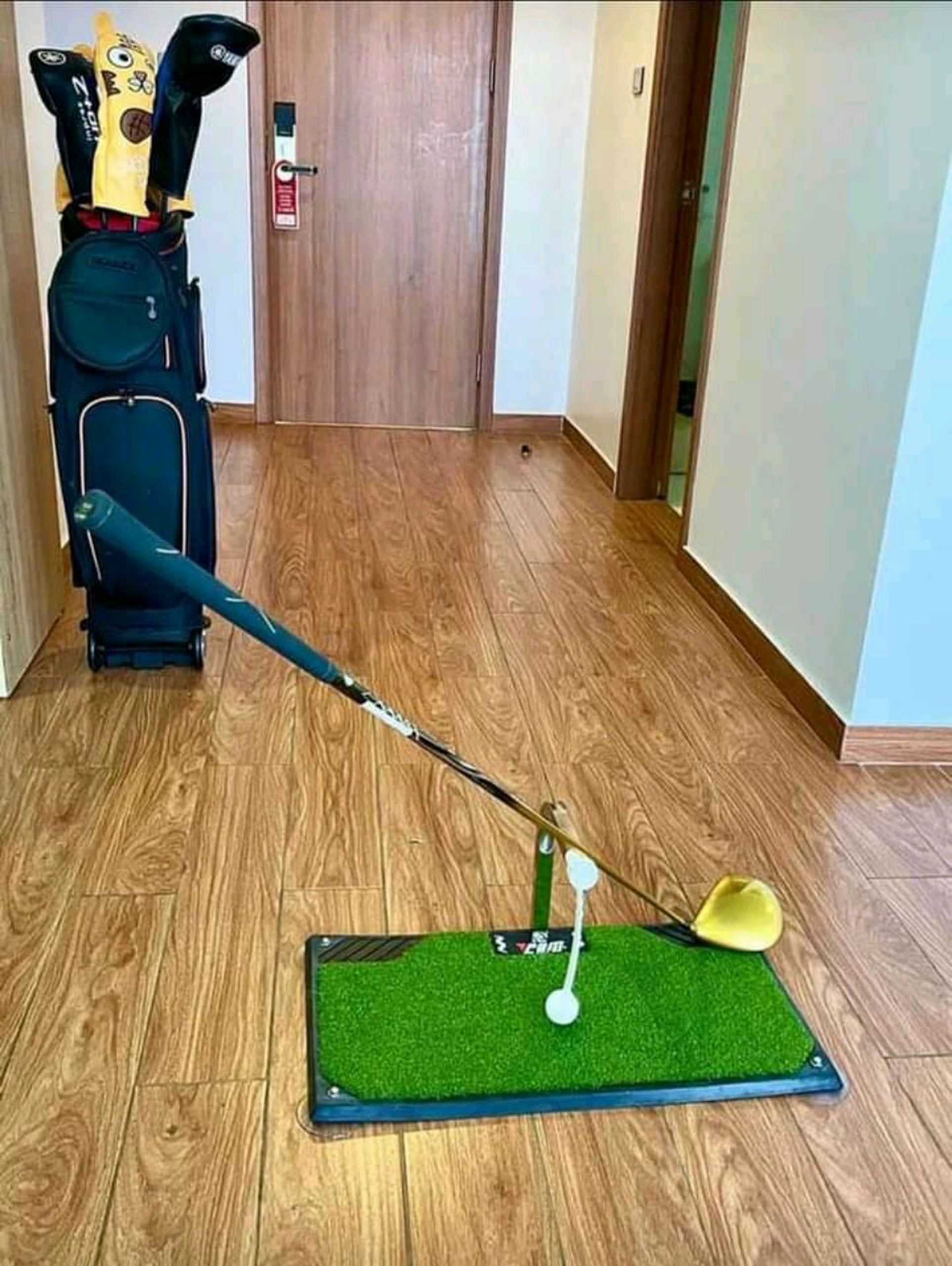 THẢM TẬP SWING GOLF XOAY 360