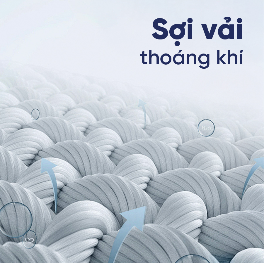 Nệm cao su thiên nhiên Liên Á Classic 160x200x10cm--Độ bền cao, thoáng khí tối ưu-Bảo hành 10 năm.