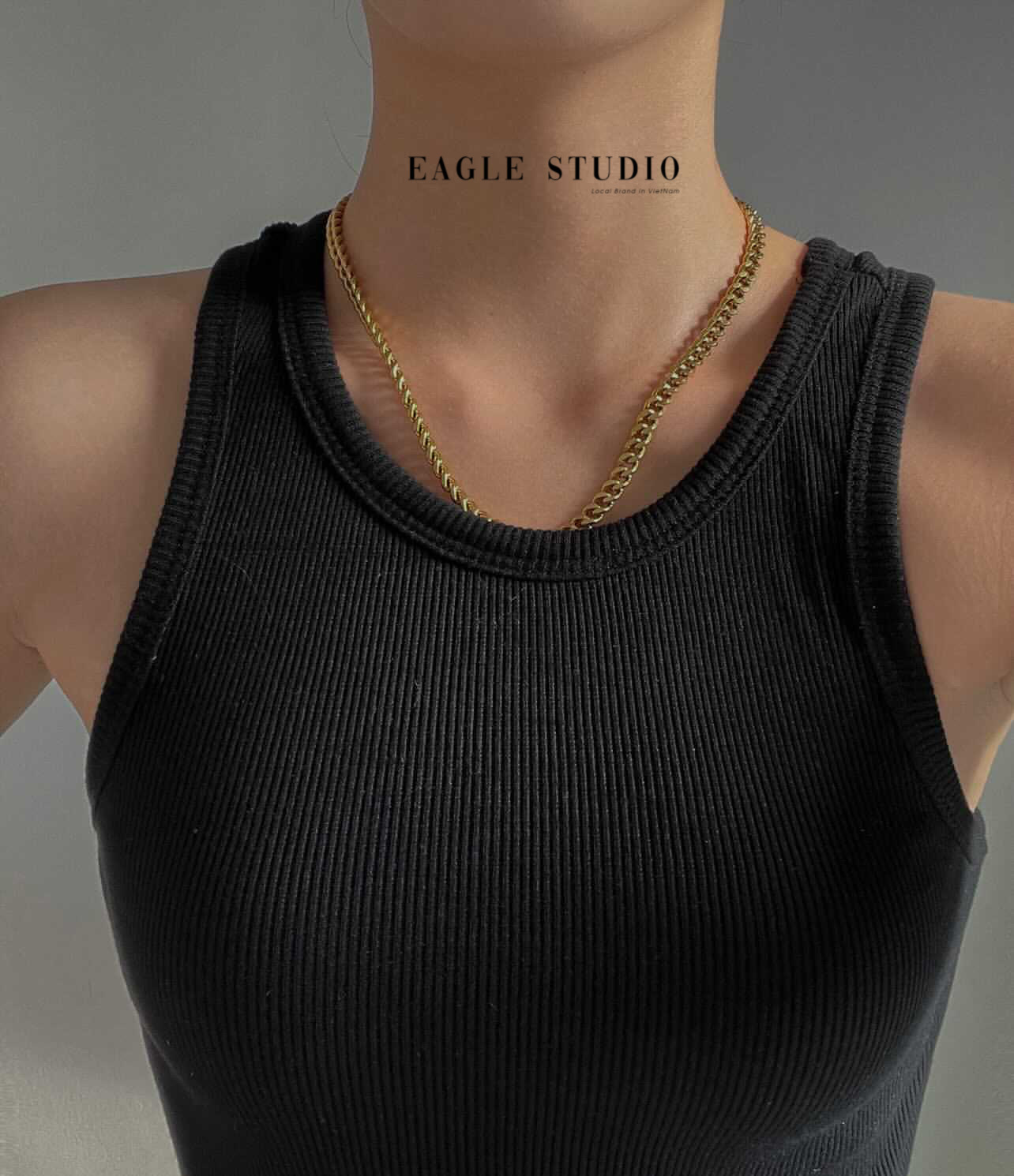 Áo ba lỗ trơn dáng croptop chất thun gân Mỹ (Basic TankTop)