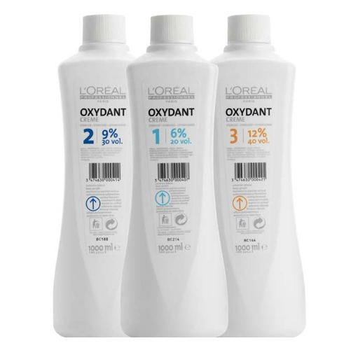 [HCM][LOREAL CHÍNH HÃNG] Kem trợ nhuộm Oxy Loreal Oxydant Creme (Dung môi pha thuốc nhuộm) 1000ml