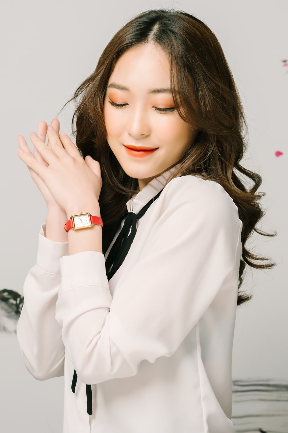 Đồng hồ nữ Julius Hàn Quốc JA-787 dây da