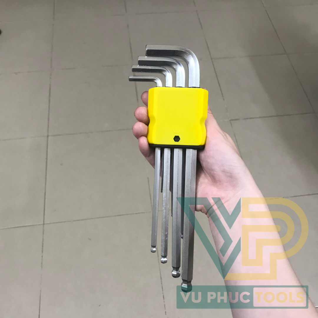Bộ Chìa Lục Giác 9 Món Đầu Bi Đa Năng