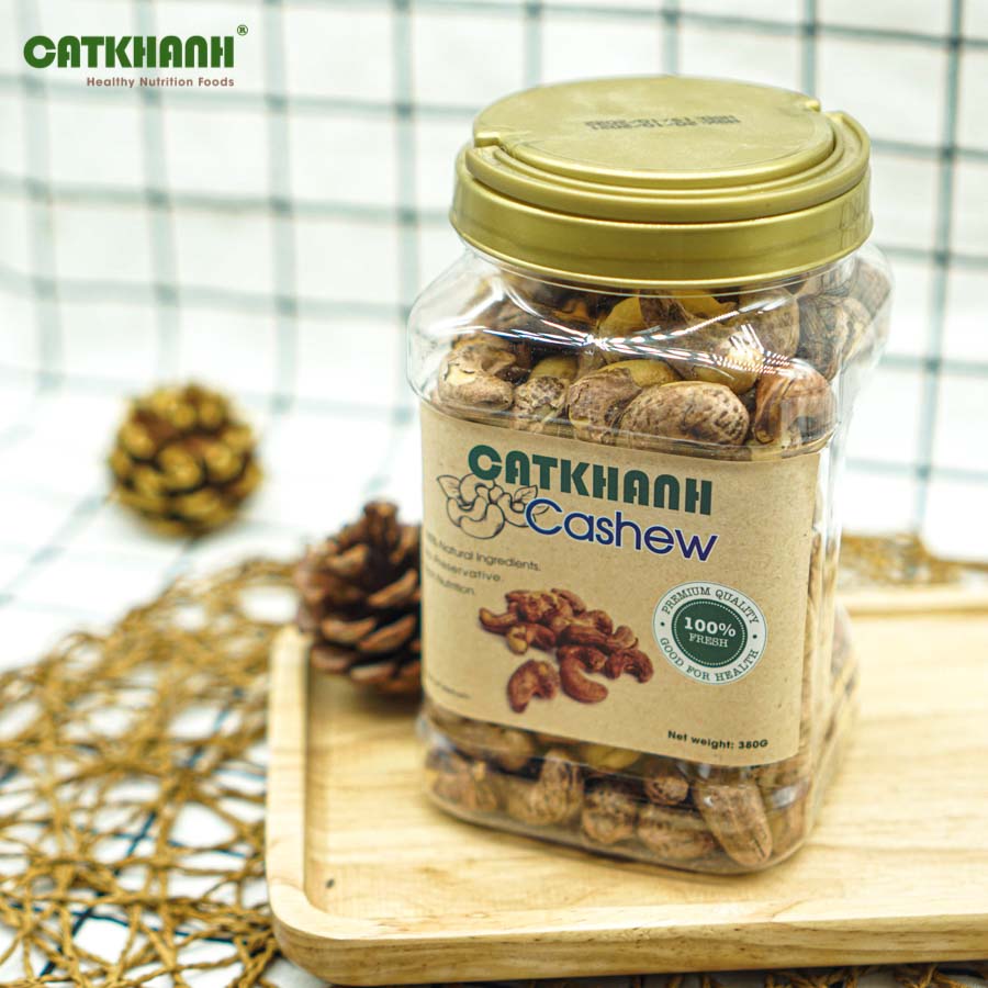 Hạt Điều Cao Cấp CATKHANH Rang Muối Vỏ Lụa Thơm Ngon Hữu Cơ